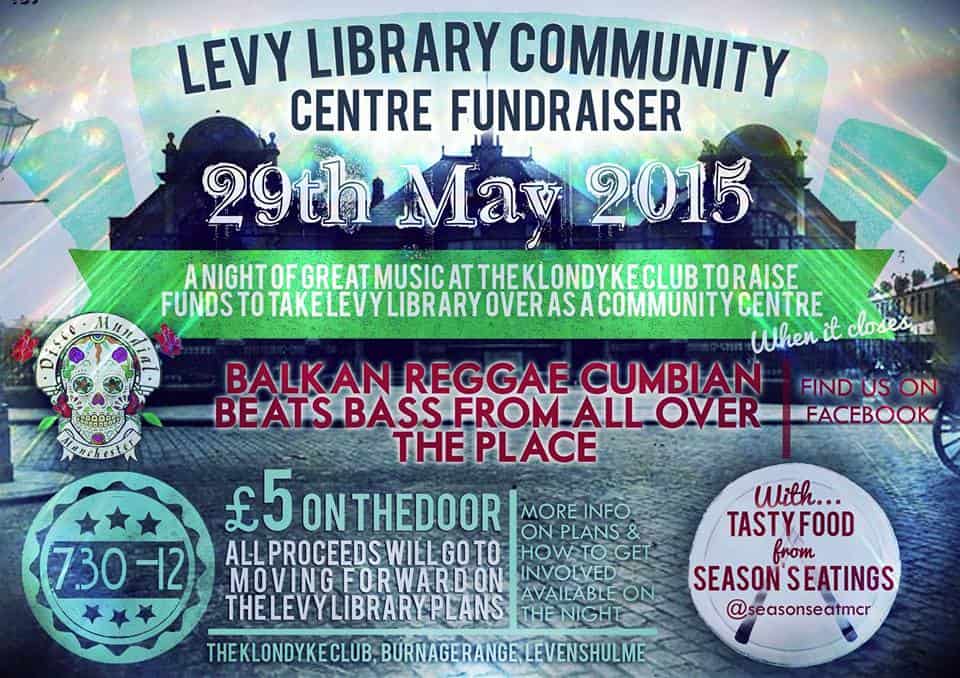 Library benefit poster