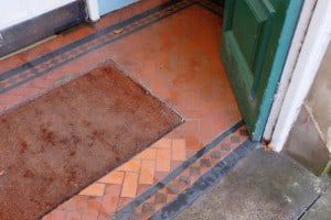entranceway floor tiles