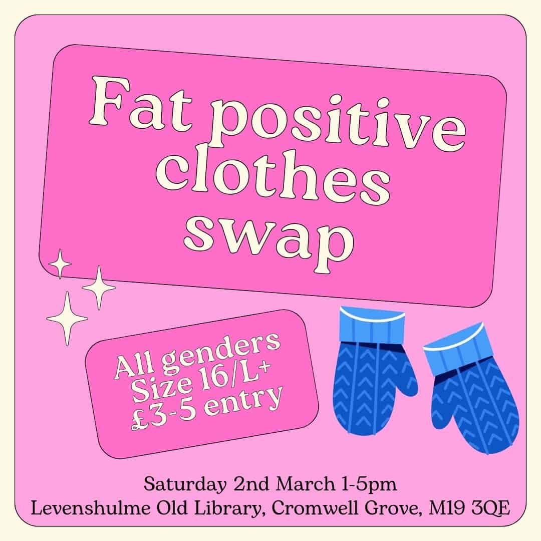 Plus Size Clothes Swap  Levenshulme Old Library